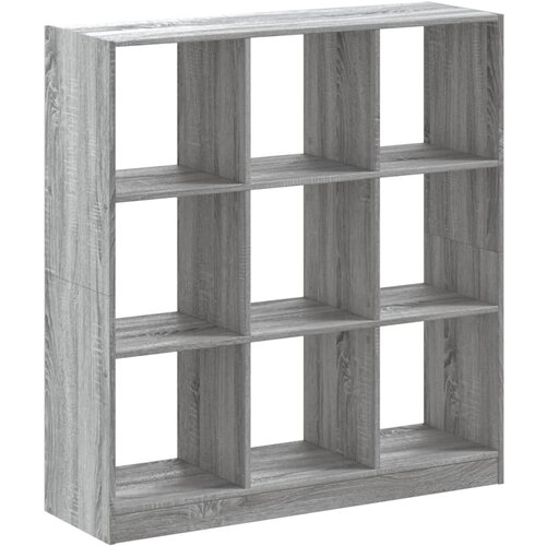 Maison Chic Knjižna omara - Knjižni regal siva sonoma 102x32x108 cm inženirski les, (21725712) Slike
