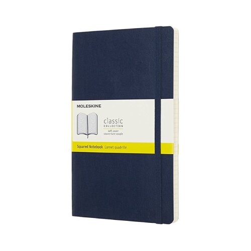 Moleskine Sveska na kvadratiće, Plava Cene