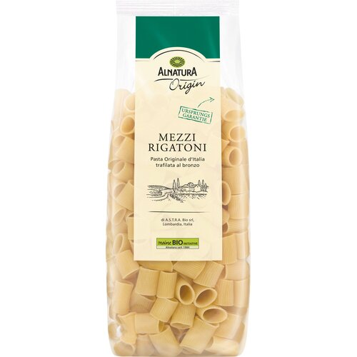 Alnatura Bio testenine Mezzi Rigatoni - 500 g Cene