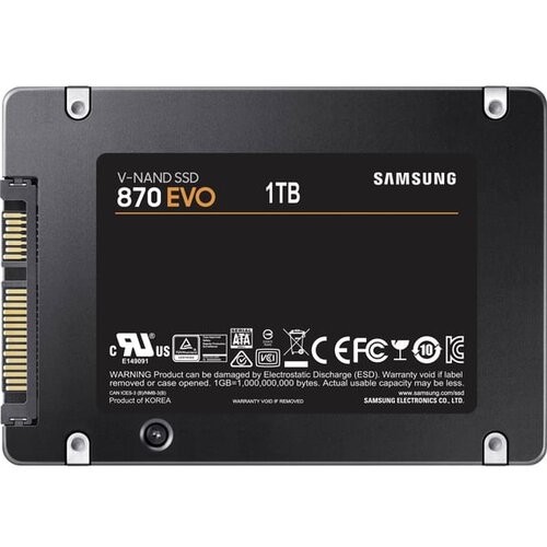 Samsung SSD 870 EVO 500GB SATA III 2.5in MZ-77E500B/EU Slike