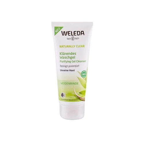 Weleda Naturally Clear Purifying gel za čišćenje problematične kože 100 ml za žene