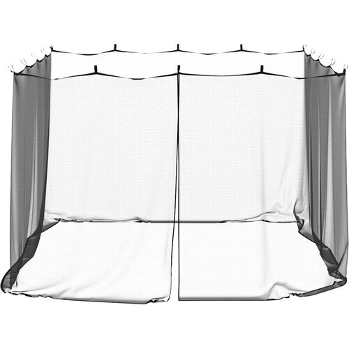  Mreža protiv komaraca za vanjsku upotrebu 220 mreža crna 300x300x200 cm Slike