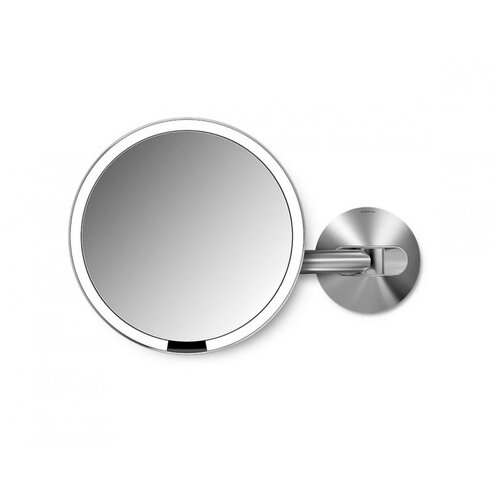 Simplehuman ST3003 20cm-es (8 col) szenzoros fali t&amp;uuml;k&amp;ouml;r 5x nagy&amp;iacute;t&amp;aacute;ssal (fix bek&amp;ouml;t&amp;eacute;sű 100-240V) Slike