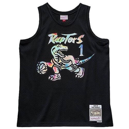 Mitchell And Ness SMJYLF19035TRABLCK98TMC Crna Slike