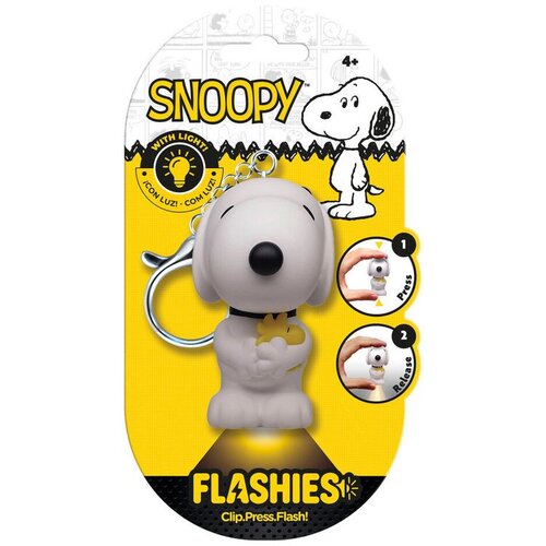 SNOOPY Peanuts 3D privjesak za ključeve sa svjetlom Flashies Cijene