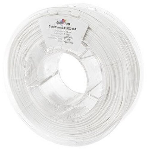 Simpo Polnilo za 3D tiskalnik, S-Flex 90A, 1,75 mm, 250 g, polarno bela Slike