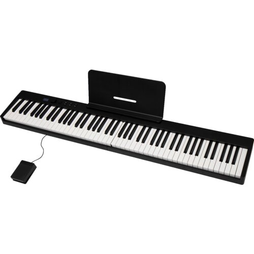 Home SCART 1.2M Klavijatura/Klavir, sklopiva, 88 tipki, LCD , Bluetooth, Crna Cijene