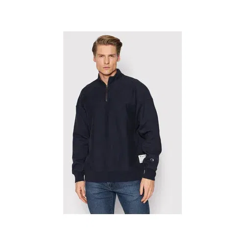 Champion Jopa Half Zip-Up 216629 Mornarsko modra Oversize