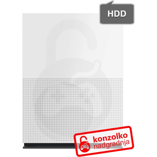 X BOX One S (slim) nadgradnja trdega diska na 1000GB Slike