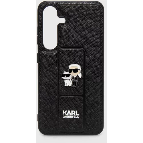 Karl Lagerfeld Etui za telefon Galaxy S24 črna barva, KLHCS24SGSAKCPK