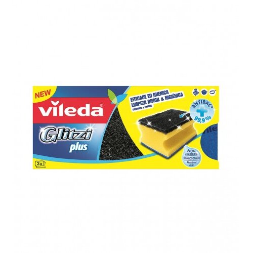 Vileda spužva za suđe 3/1 Glitzi PLUS Cene