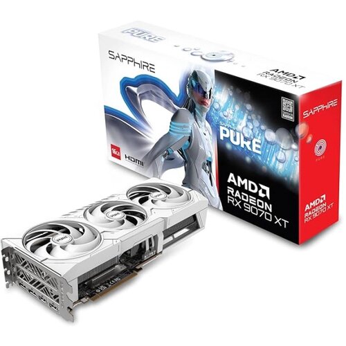 Sapphire SVGA Radeon RX 9070 XT PURE 16GB 2x HDMI/2x DP/11348-02-20G Cene