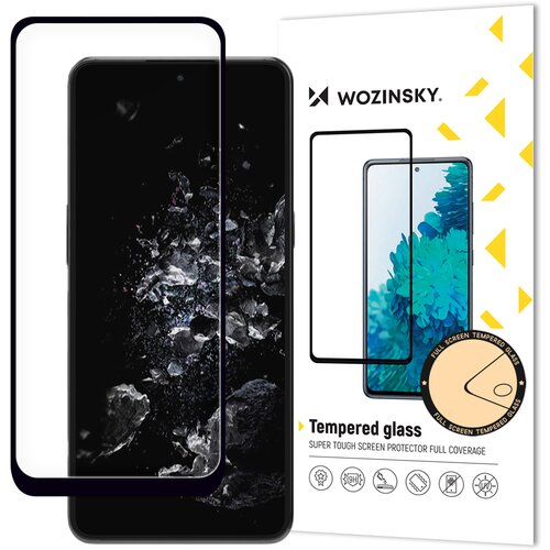 Wozinsky 9H Full Screen Tempered Glass OnePlus 10T / Ace Pro s črnim okvirjem Full Glue Tempered Glass, (21831883) Cene