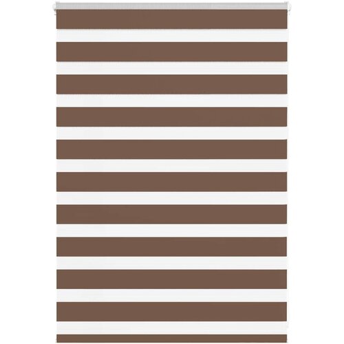 vidaXL Zebra zavesa rjava 100x100 cm širina blaga 95,9 cm poliester, (5000297872) Cene