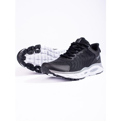 Big Star Men&amp;#039;s Black Sports Shoes LL174096 Memory Foam Slike