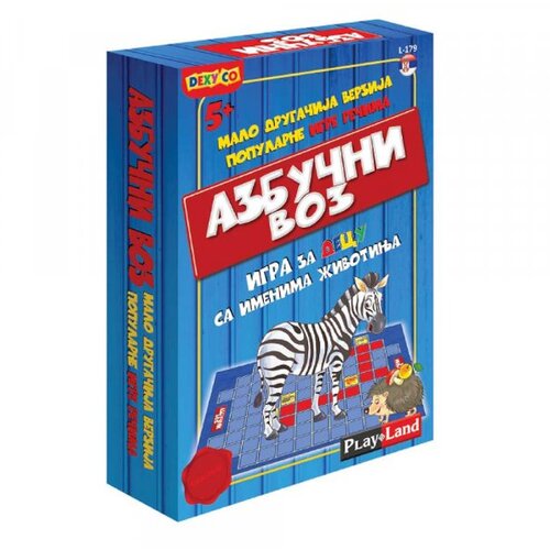 Play Land azbučni voz junior društvena igra Slike
