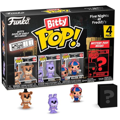 Funko Blister 4 figures Bitty POP Five Nights at Freddys Freddy Cijene