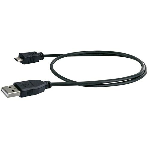 SCHWAIGER Napajalni kabel USB (Črne barve, Dolžina: 0,5 m, USB A vtič, USB Micro-B vtič) Cene