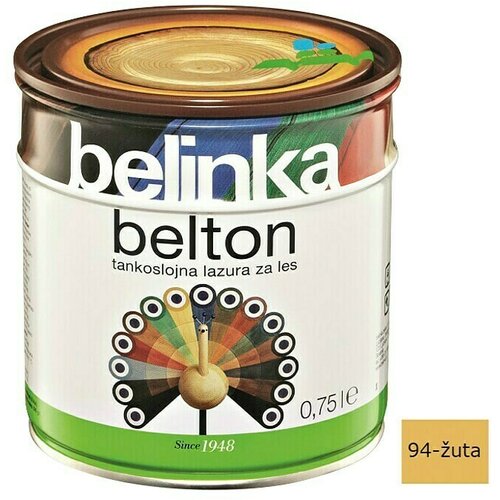  Lazura za za&amp;scaron;titu drva Belinka Belton (Boja: Žute boje, 750 ml) Slike