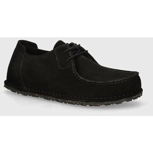 Birkenstock Cipele od brušene kože Utti Lace za muškarce, boja: crna, 1028597 Cene