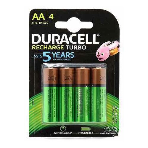 Duracell baterija NiMh punjiva 1.2V 2500mAh AA HR6 blister 4/1 Cene