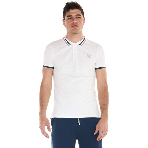 Leone 1947 Polo majice kratki rokavi Man Earth Tones Bela Cene