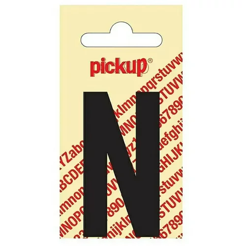 Nalepka Pickup (Motiv: N, črne barve, višina: 60 mm)