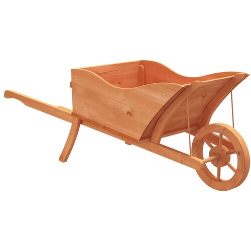 Maison Chic korito - Lonček za rože samokolnica 128x45,5x43 cm trden les jelke, (21789237) Cene