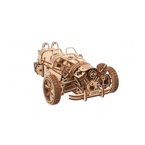 UGEARS 3D mehanička eko slagalica - TROTOČKA&amp;Scaron; ( 7286) Slike