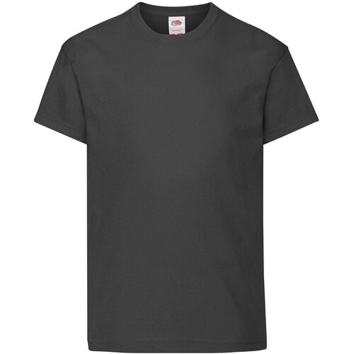 Fruit Of The Loom Black T-shirt for Children Original Cene