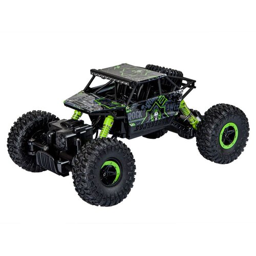 Rock Crawler auto na daljinsko upravljanje 1:18 crno-zeleni Cijene
