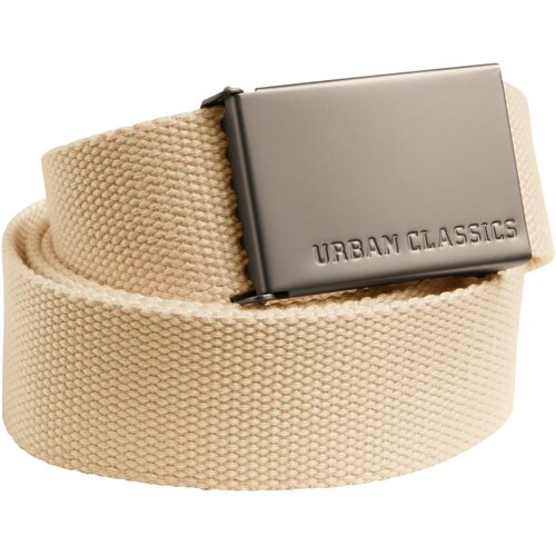 Urban Classics Accessoires Canvas belts beige Cene