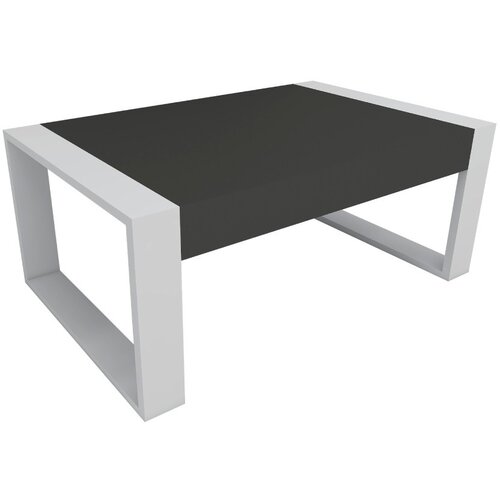 Hanah home Razstavljen (odprta embalaža) - Retro - White, Anthracite klubska mizica, (21734817) Slike