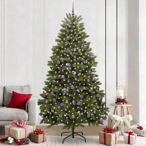  Umjetno božićno drvce 240 cm 300 LED lampica Topla bijela Cene
