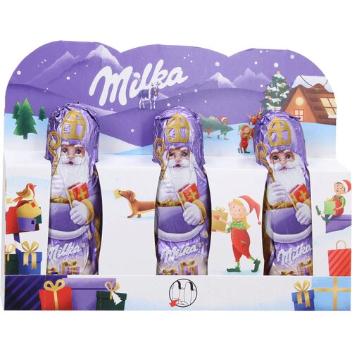 Milka Miklavž - Alpska mlečna čokolada, 3 x 15 g - 45 g Cene