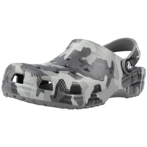 Crocs Japonke CLASSIC PRINTED CAMO CLOG Siva