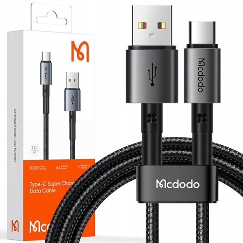 McDodo USB-C KABEL ZA HITRO POLNJENJE ZA SAMSUNG XIAOMI USB TIPA C 6A 100W 2M, (21748056) Cene