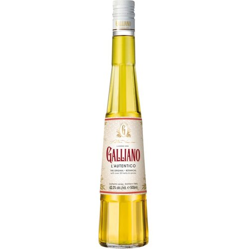 Galliano autentico 42,3% vol. 0,5 l Cene