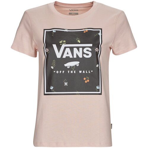 Vans Majice s kratkimi rokavi MICRO DITSY BOX FILL Rožnata Slike