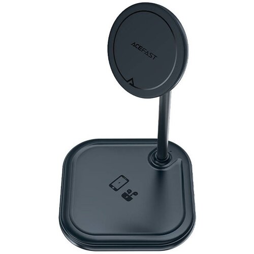Acefast Induktivni polnilnik 2-v-1 E6 15W, MagSafe (siv), (20655318) Slike