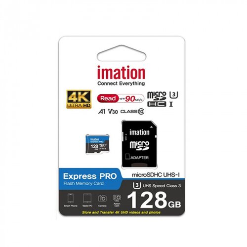  IMATION microSD 128GB U1 Class10 + adapter Cijene