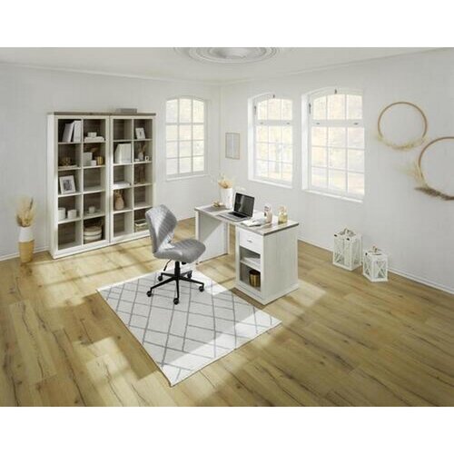 Hom`in regal 80/209/43 cm siva, bela Slike