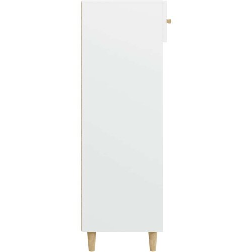 vidaXL omarica za čevlje bela 60x35x105 cm konstruiran les Cene