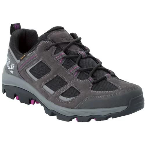 Jack Wolfskin Vojo 3 Texapore Low W Dark Steel/Purple 38 Ženske outdoor cipele