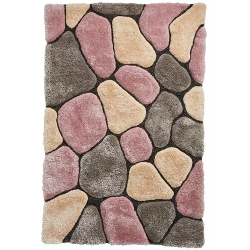 Think Rugs Sivo-roza preproga Noble House Rock, 150 x 230 cm