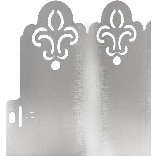  Rubnjaci za travnjak 20 pcs Srebrno 103 x 0,05 x 22 cm Slike