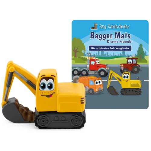 tonies Avdio figura Tonie - Bagger Mats & seine Freunde, die sch&ouml;nsten Fahrzeuglieder (V NEM&Scaron;ČINI) - 1 k. Cene