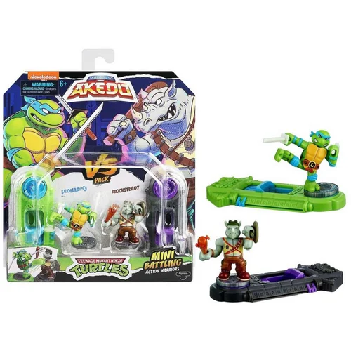  Figurice za borbu Teenage Mutant Ninja Turtles Legends of Akedo: Leonardo vs Rocksteady