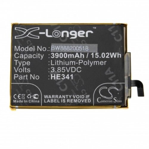 VHBW Baterija za Nokia 2.1, 3900 mAh Slike
