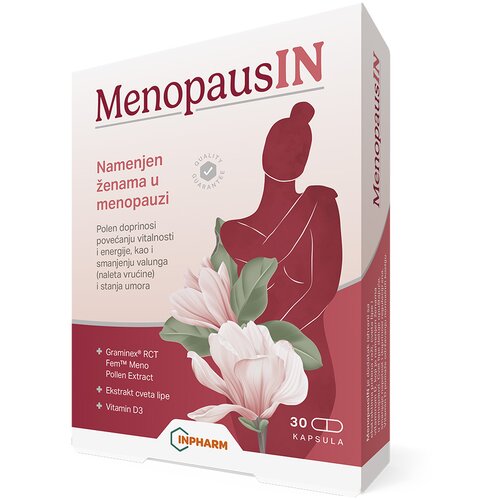 Inpharm Menopausin, 30 kapsula Slike